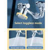 2 Mode Splash Filter Kitchen Tap Extended Faucet