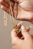 Gold Plated Ambe Mataji Pendant with Chain