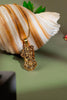 Gold Plated Ambe Mataji Pendant with Chain